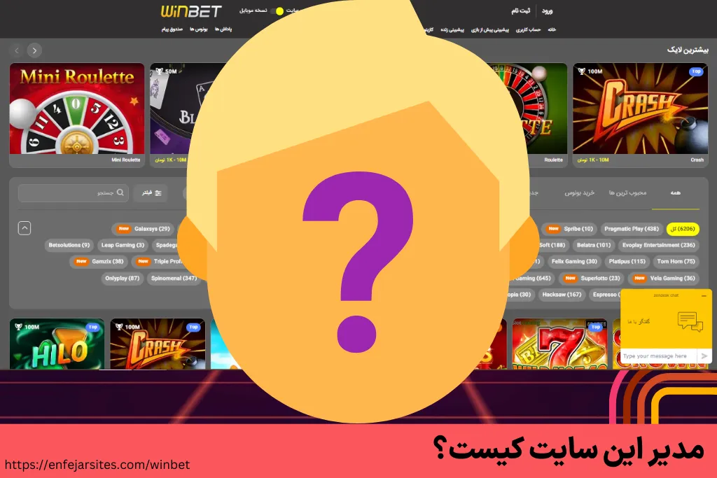 مدیر این سایت کیست؟